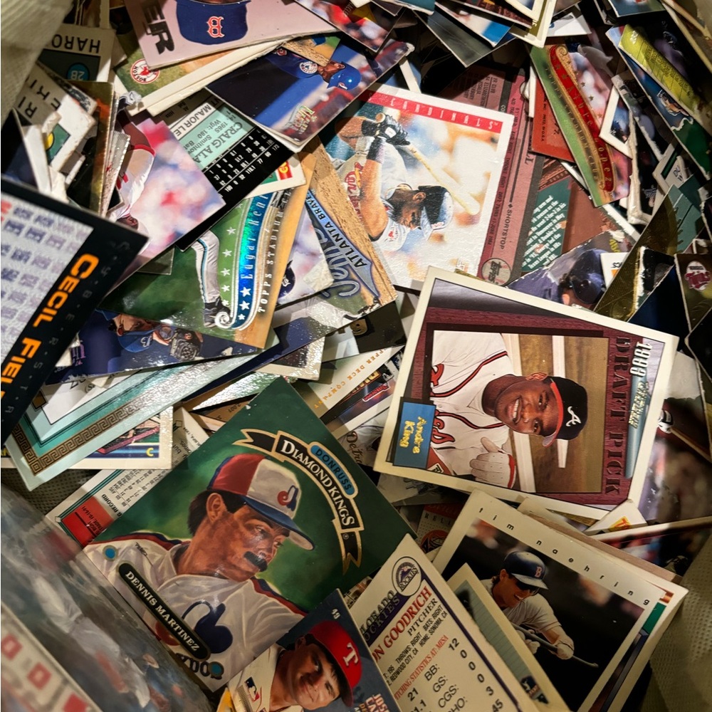 Vintage sports cards